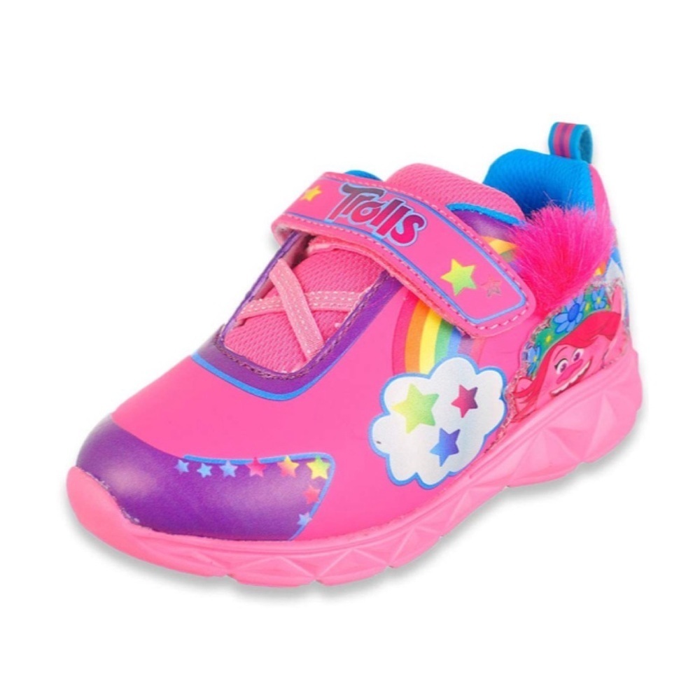 Dreamworks Trolls Poppy Light Up Sneakers Size 12